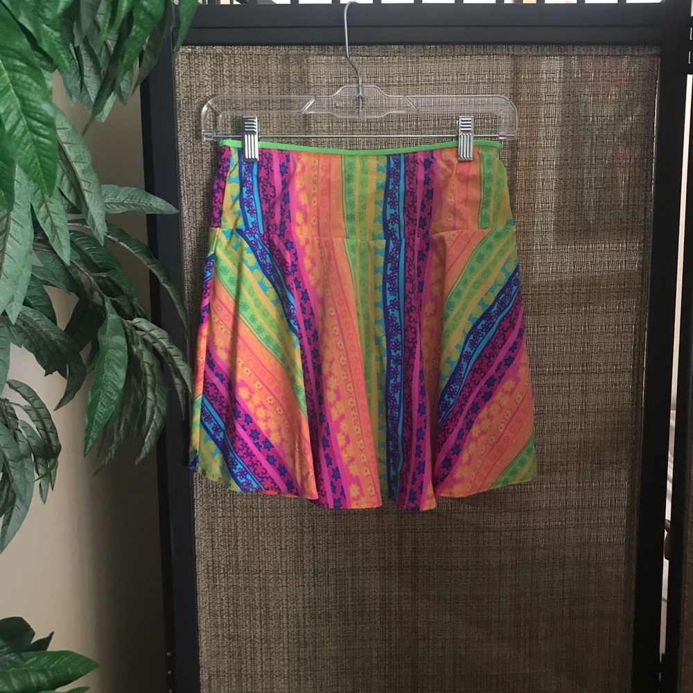 Sparkle Skirts Neon Athletic Skirt